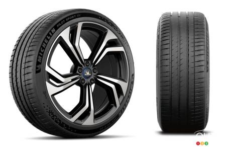 The Michelin Pilot Sport EV tire